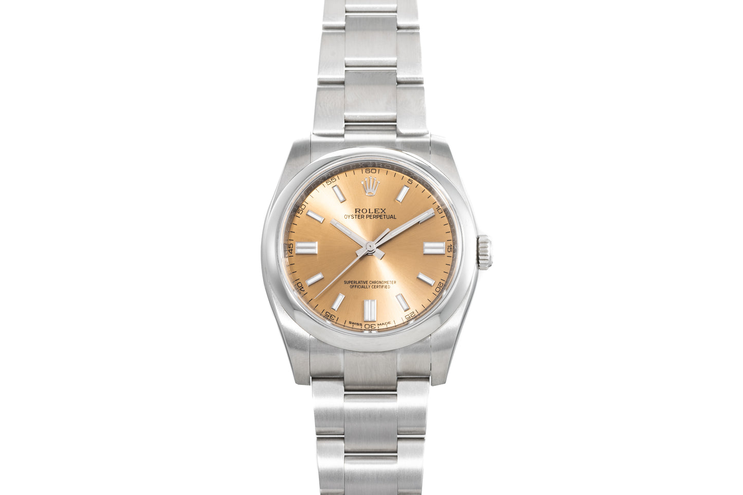 Rolex Oyster Perpetual 'White Grape'