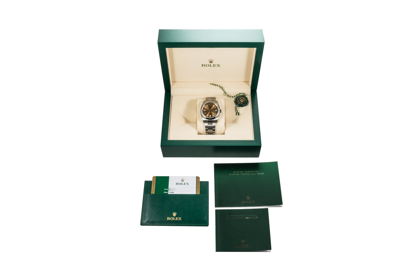 Rolex Oyster Perpetual 'White Grape'