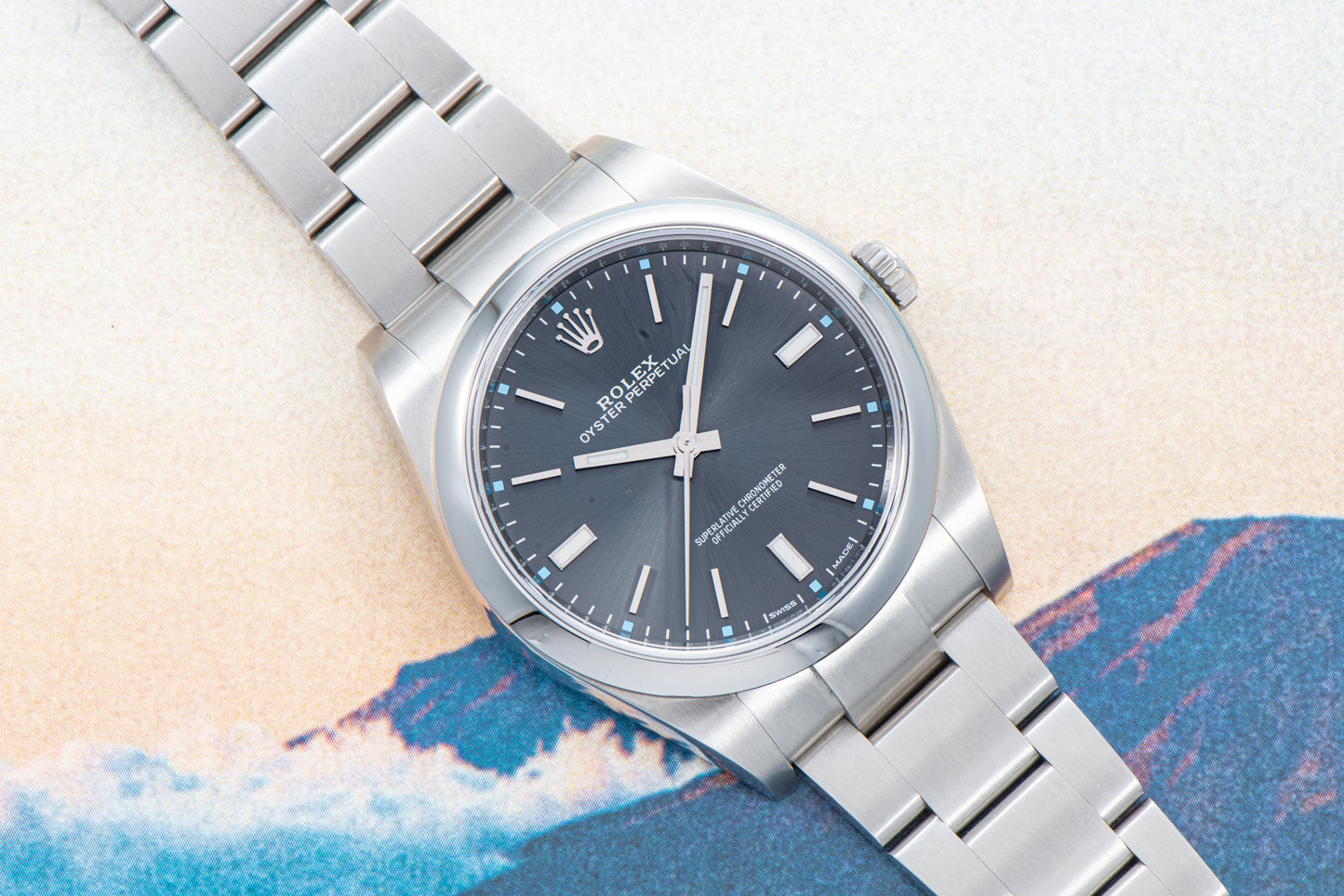 Rolex Oyster Perpetual 'Rhodium'