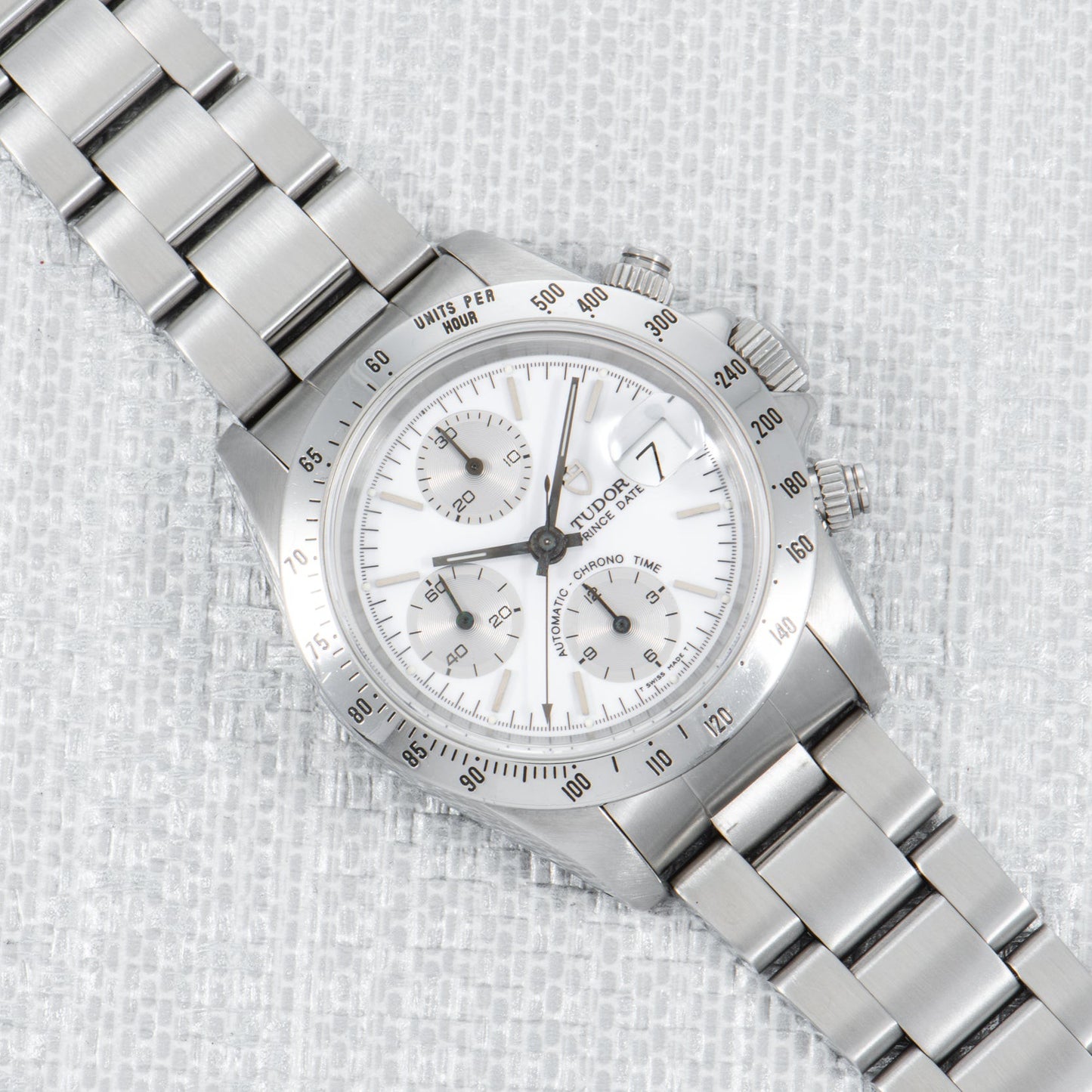 Tudor Prince Date Chronograph 'Silver Albino'