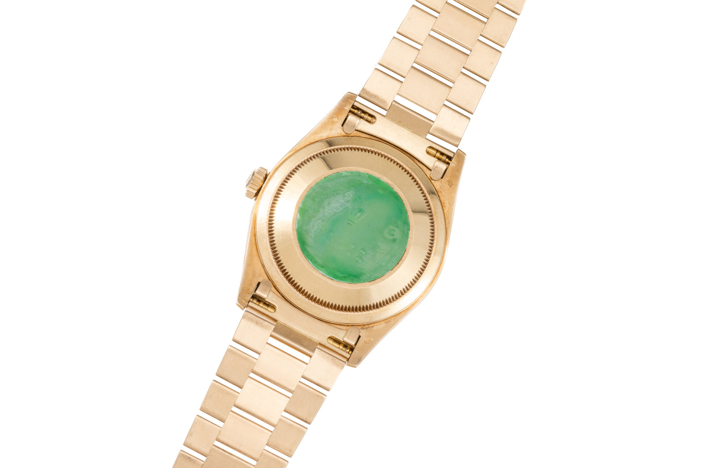 Rolex Day-Date 'Pave Diamond Ruby String Dial'