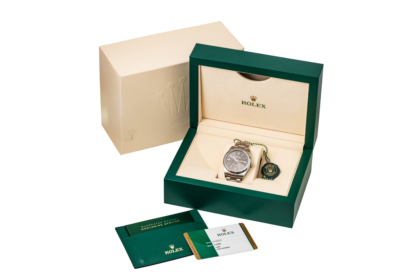 Rolex Oyster Perpetual 'Rhodium'