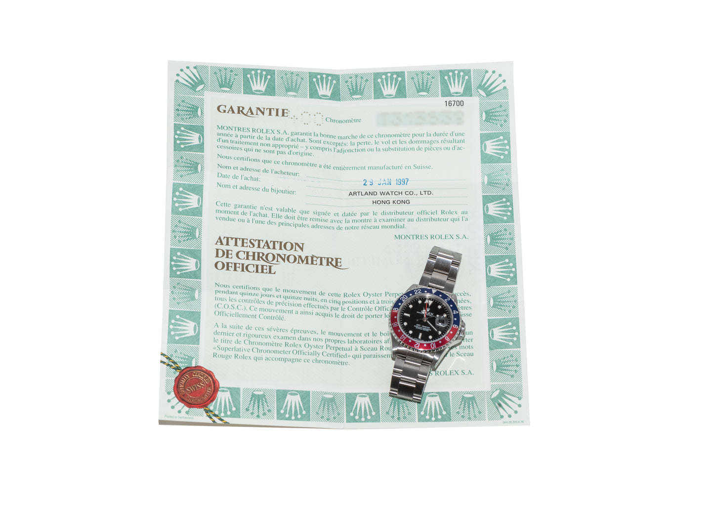 Rolex GMT-Master 'Pepsi'