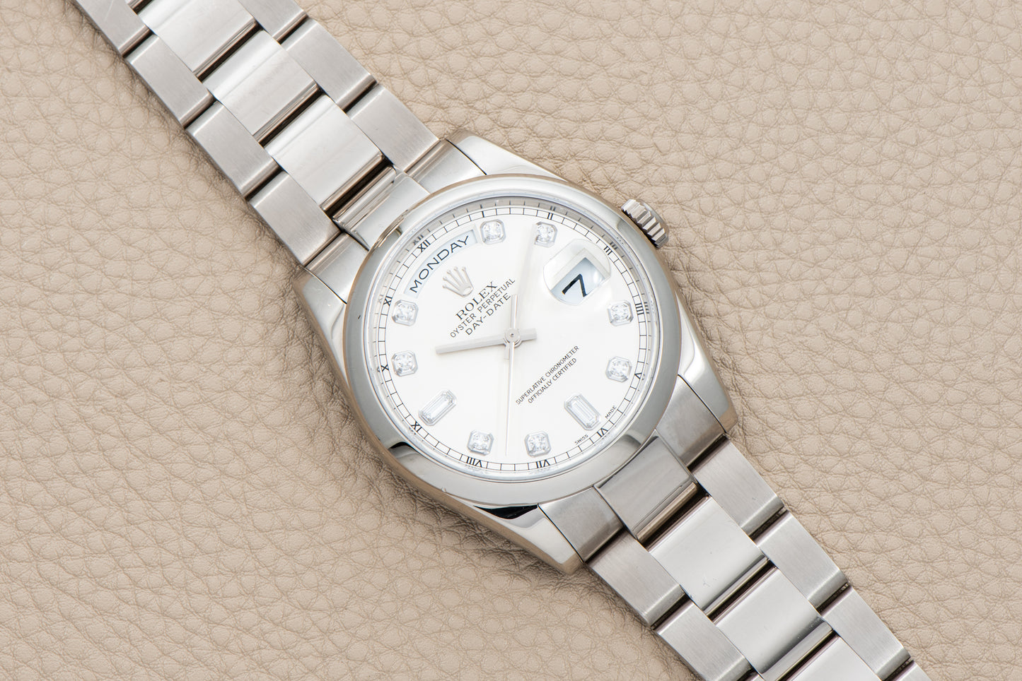 Rolex Day-Date 'Platinum & Diamonds'