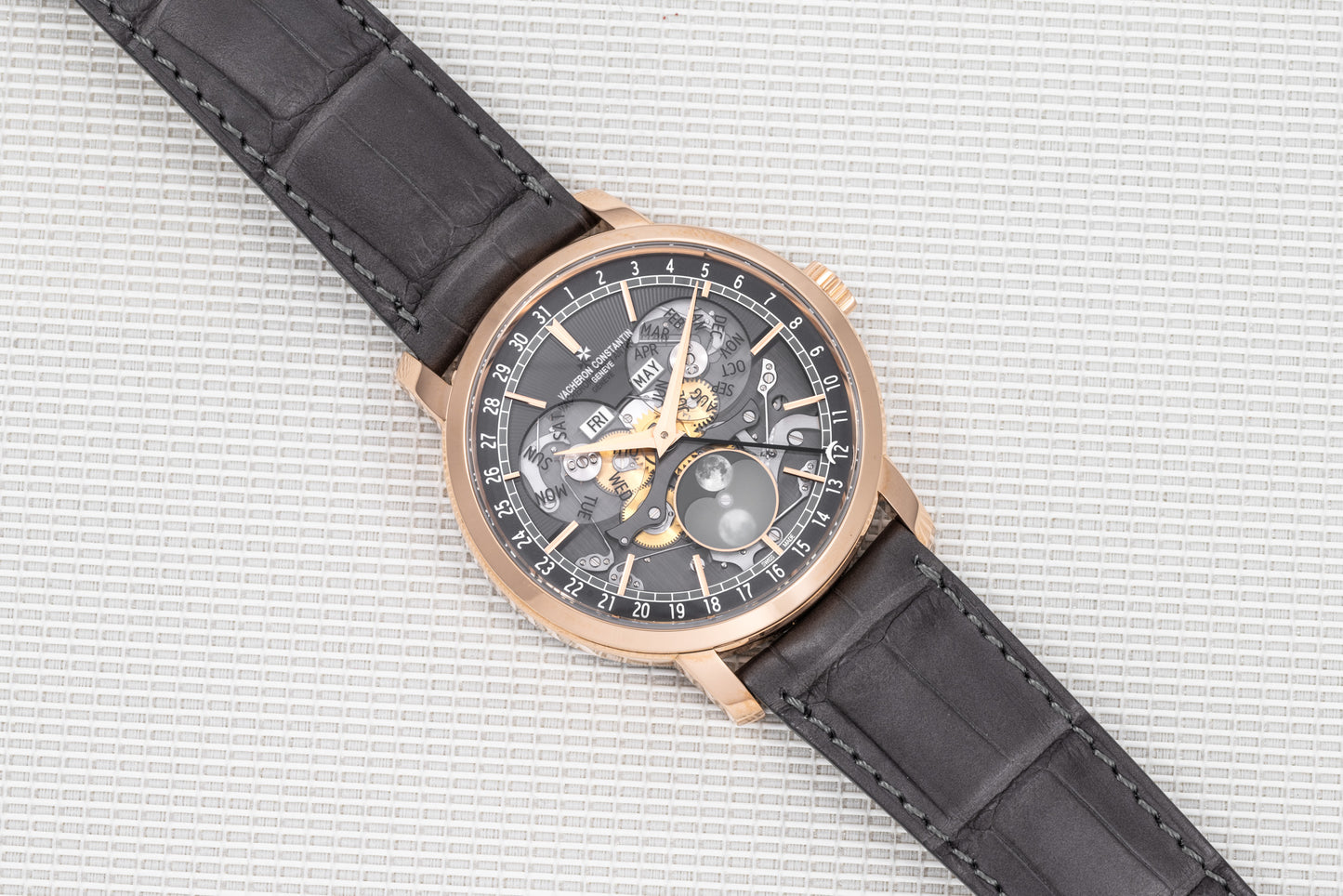 Vacheron Constantin Traditionnelle Complete Calendar Openface