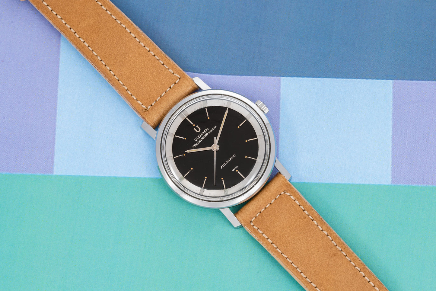 Universal Genève Polerouter 'Straight Lug'