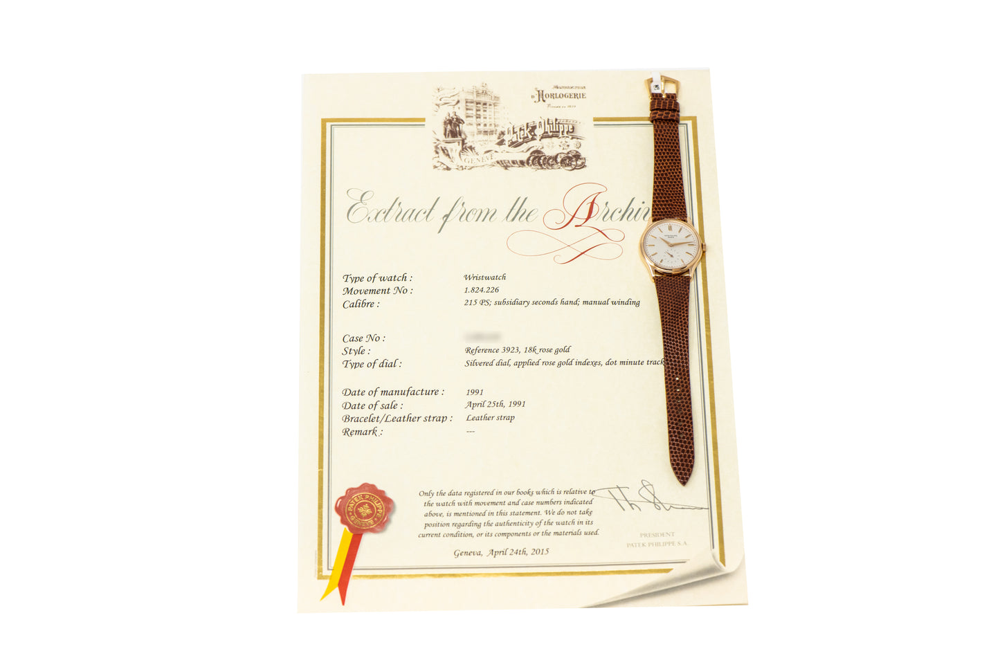 Patek Philippe Calatrava