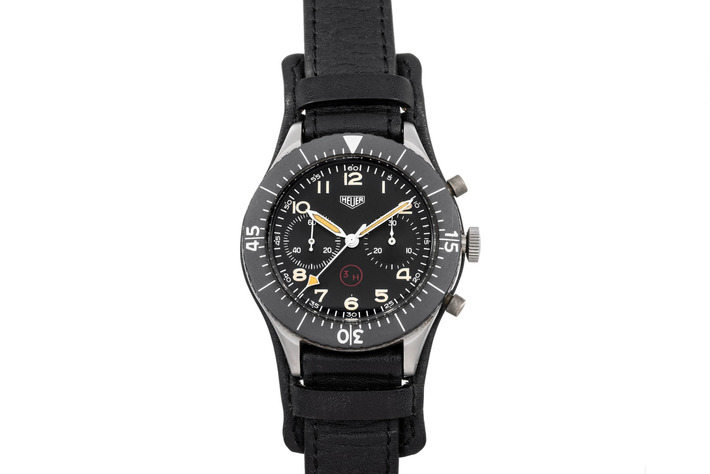 Heuer Bundeswehr 3H Flyback Chronograph