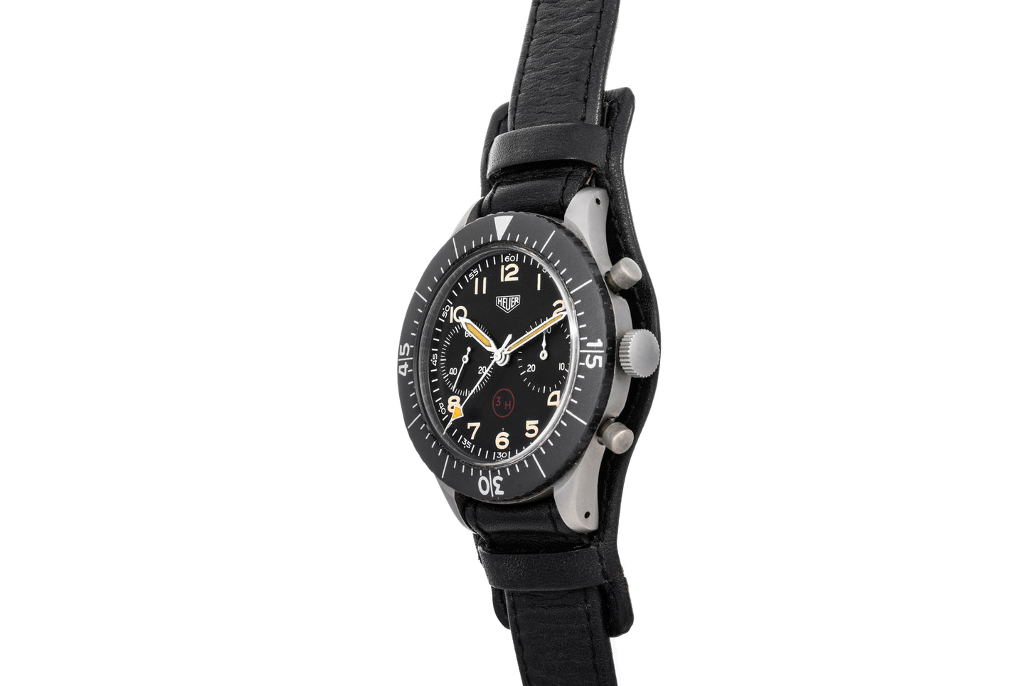 Heuer Bundeswehr 3H Flyback Chronograph