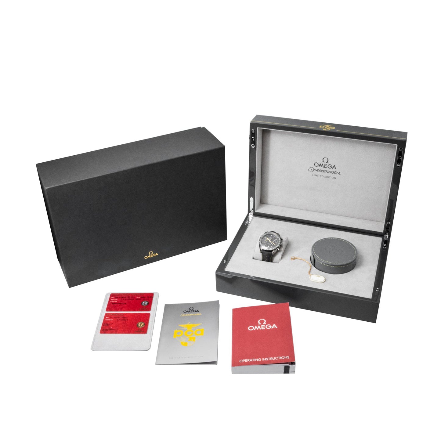 Omega Speedmaster Grey Side of the Moon 'Porsche Club of America' Edition