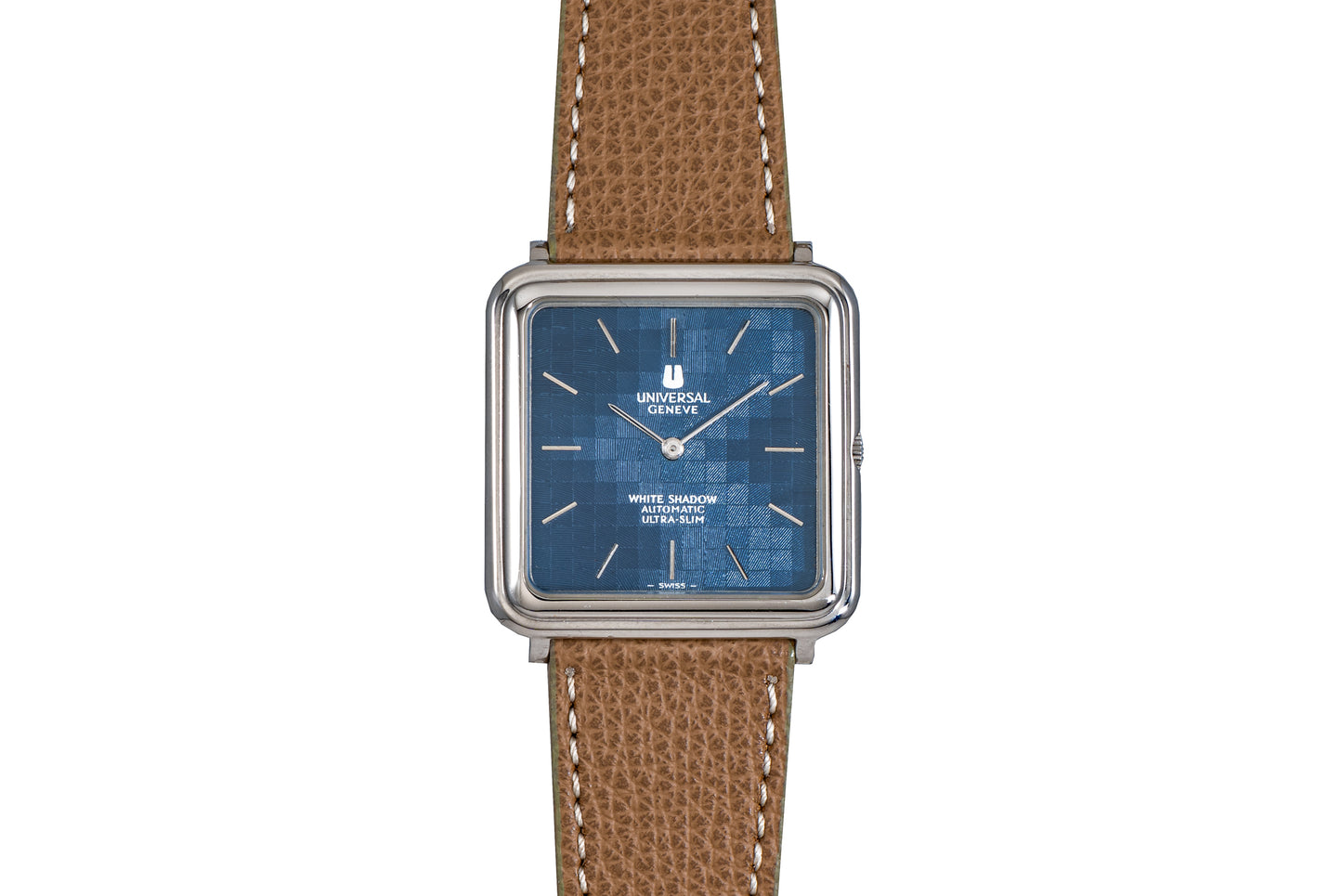 Universal Genève White Shadow 'Mosaic' Dial