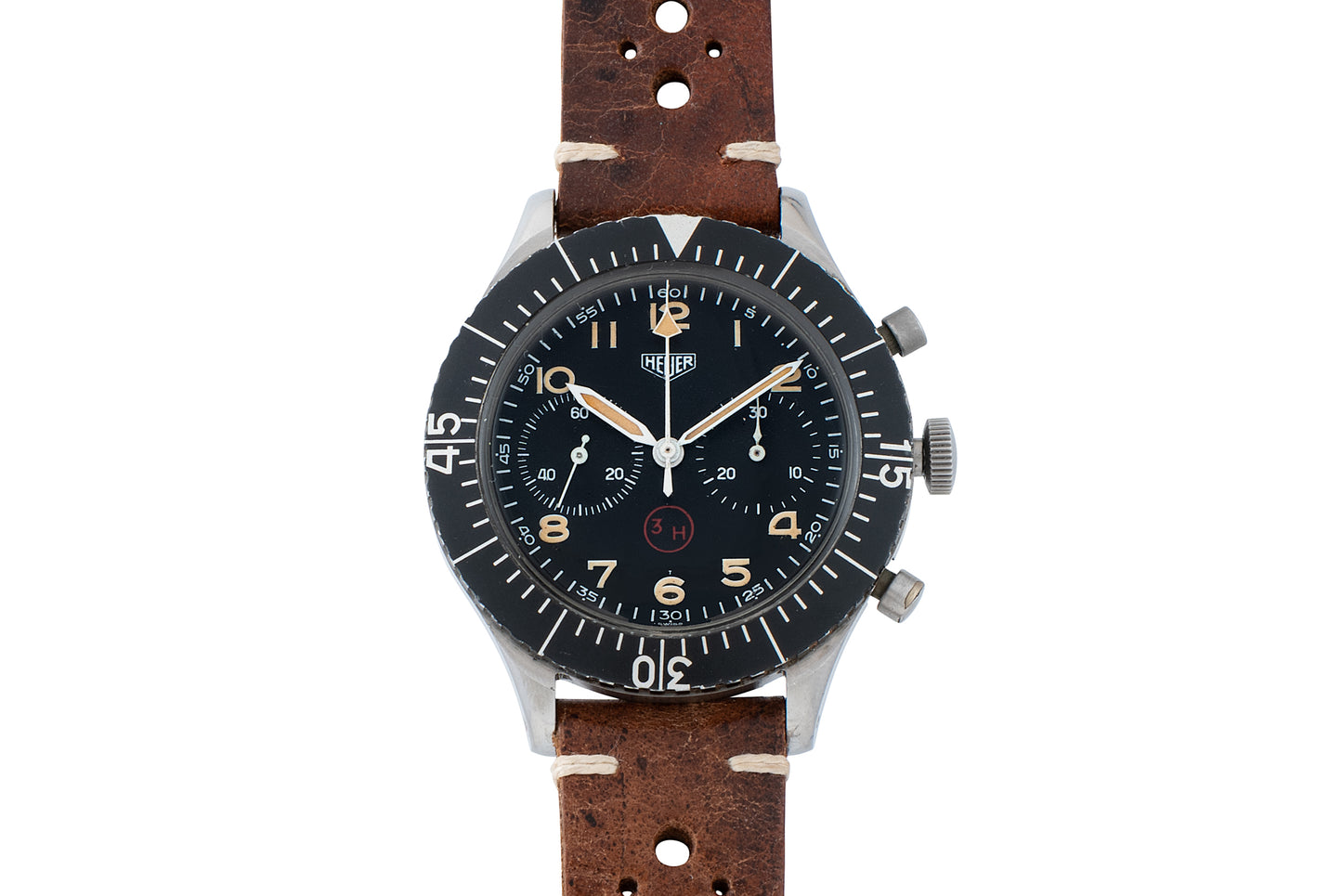 Heuer Bundeswehr 3H Flyback Chronograph