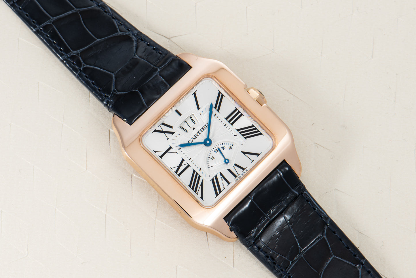 Cartier Santos Dumont Calendar Power Reserve