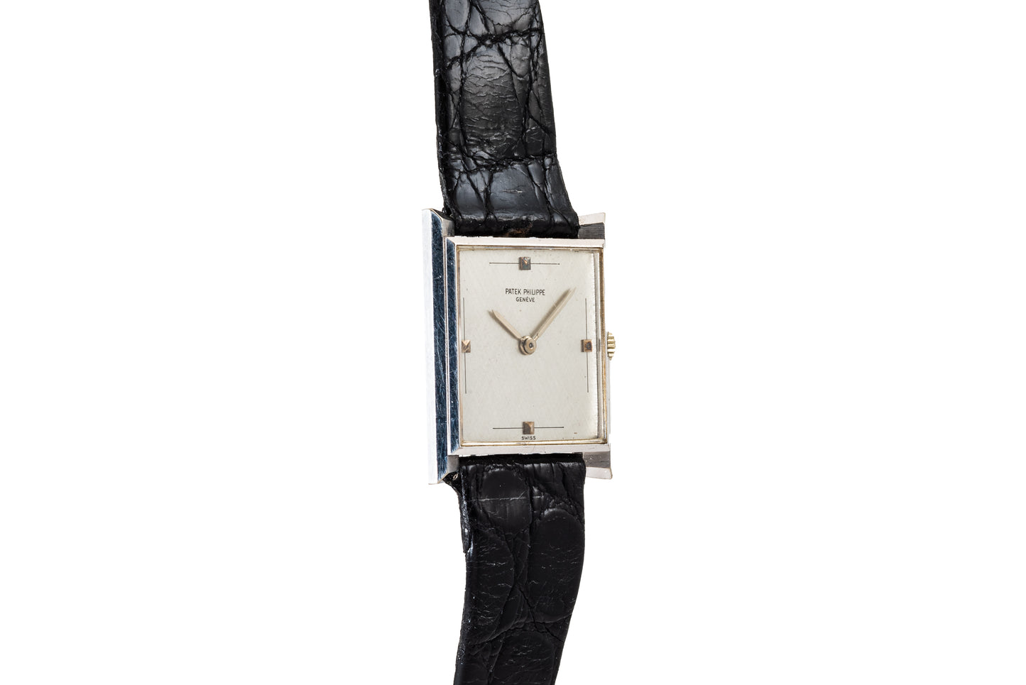 Patek Philippe White Gold Square Dress Watch