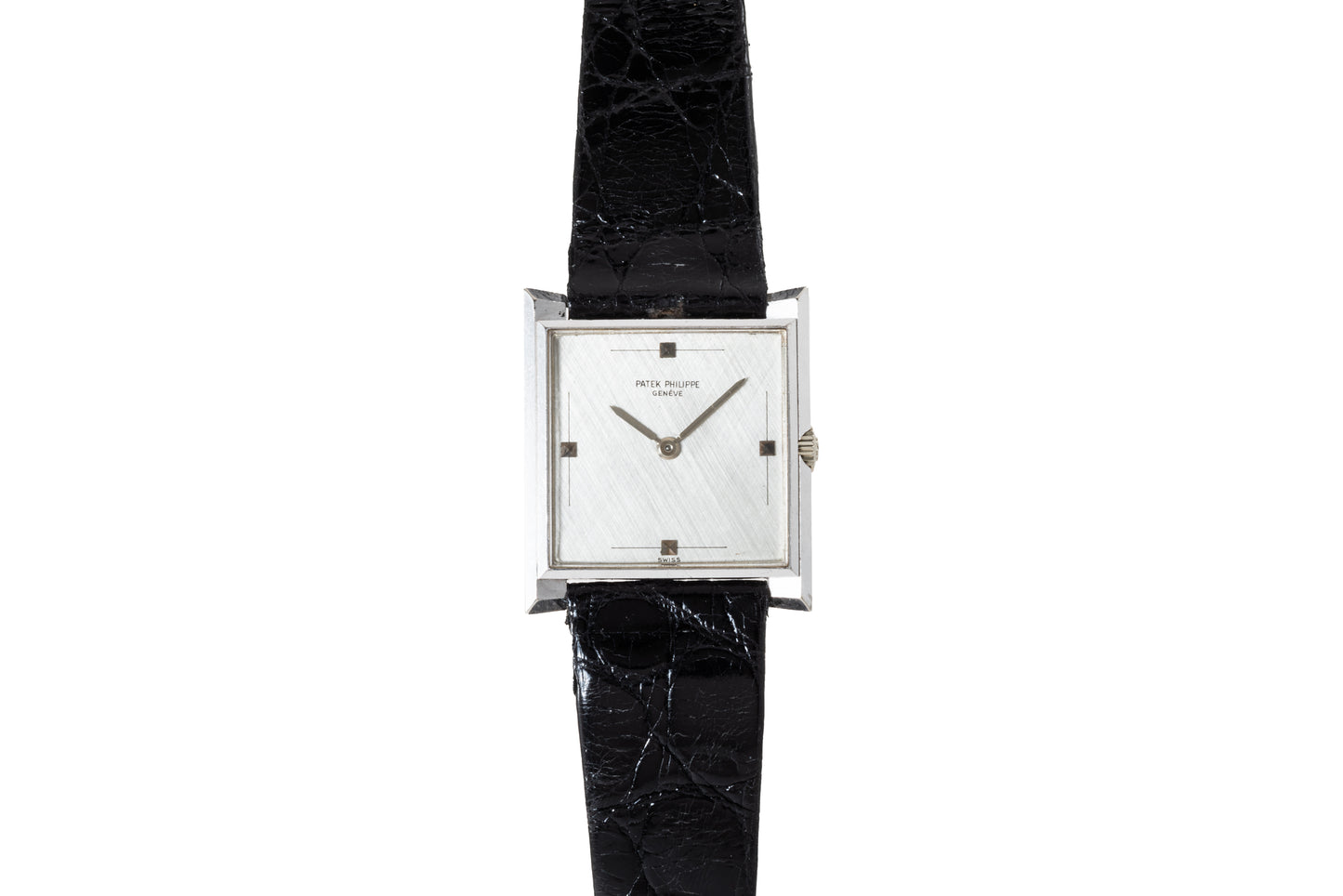 Patek Philippe White Gold Square Dress Watch