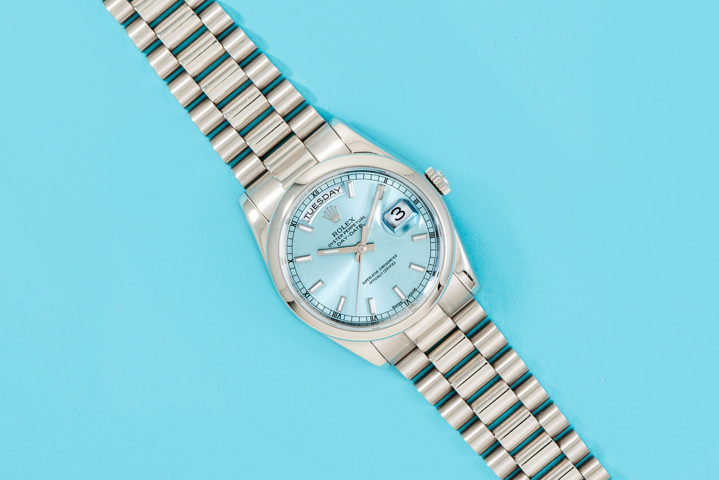 Rolex Day-Date 'Ice Blue'