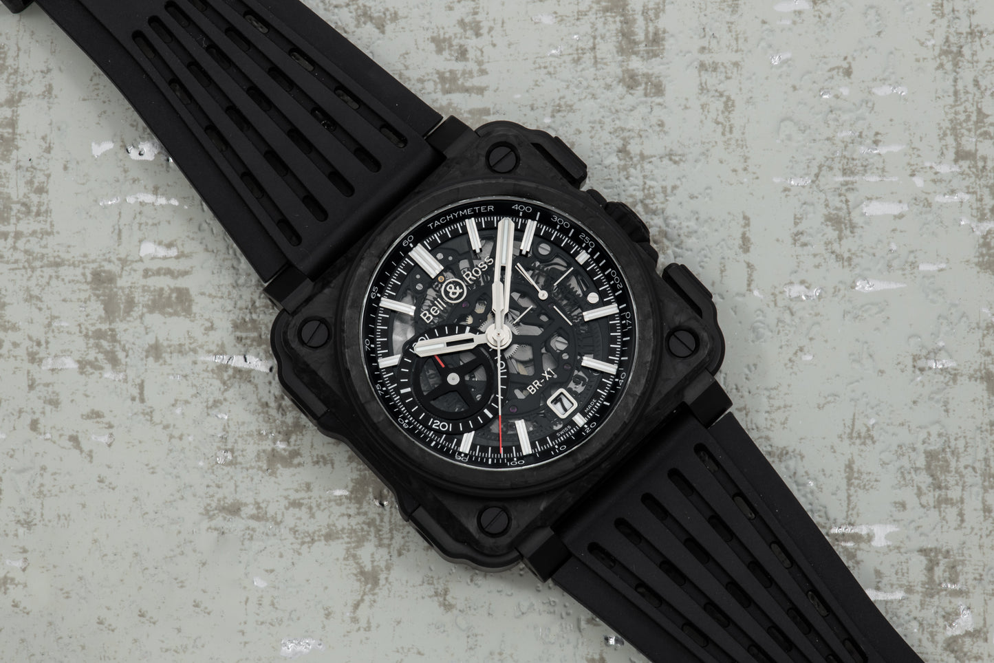 Bell & Ross BR-X1 Carbone Forgé 'Skeletonized' Chronograph