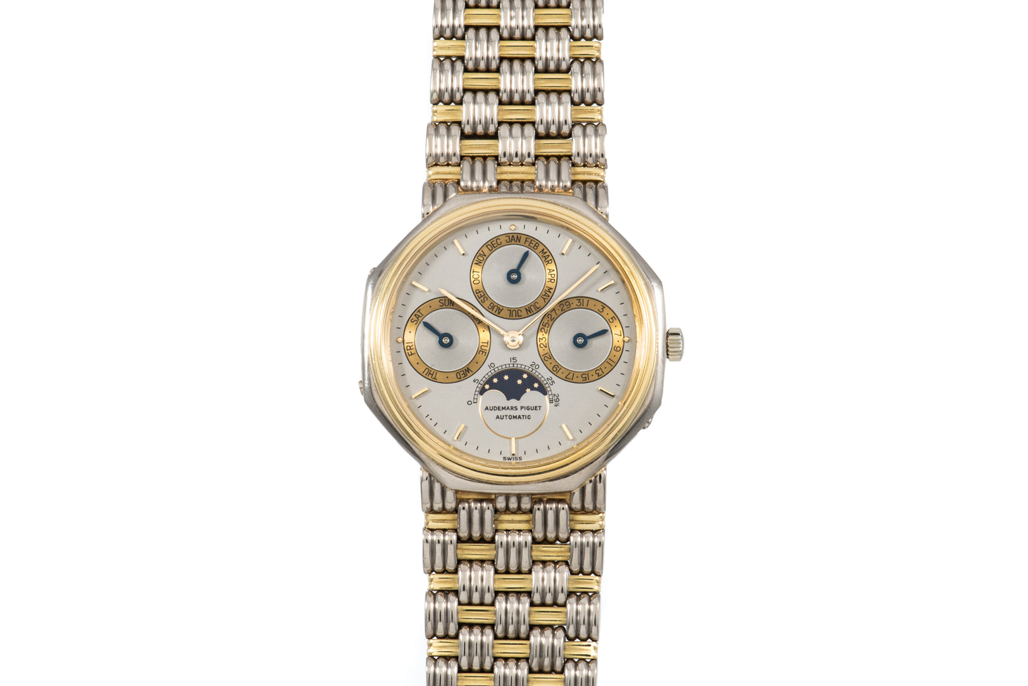 Audemars Piguet Solid Gold Octagonal Perpetual Calendar Moonphase