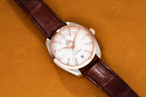 aqua terra leather strap