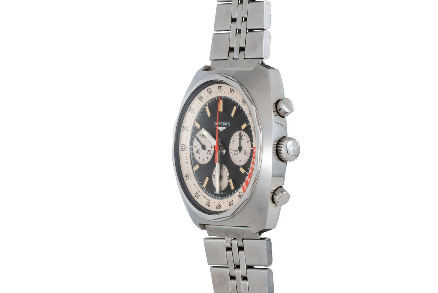 Longines 'Cushion Case' Chronograph