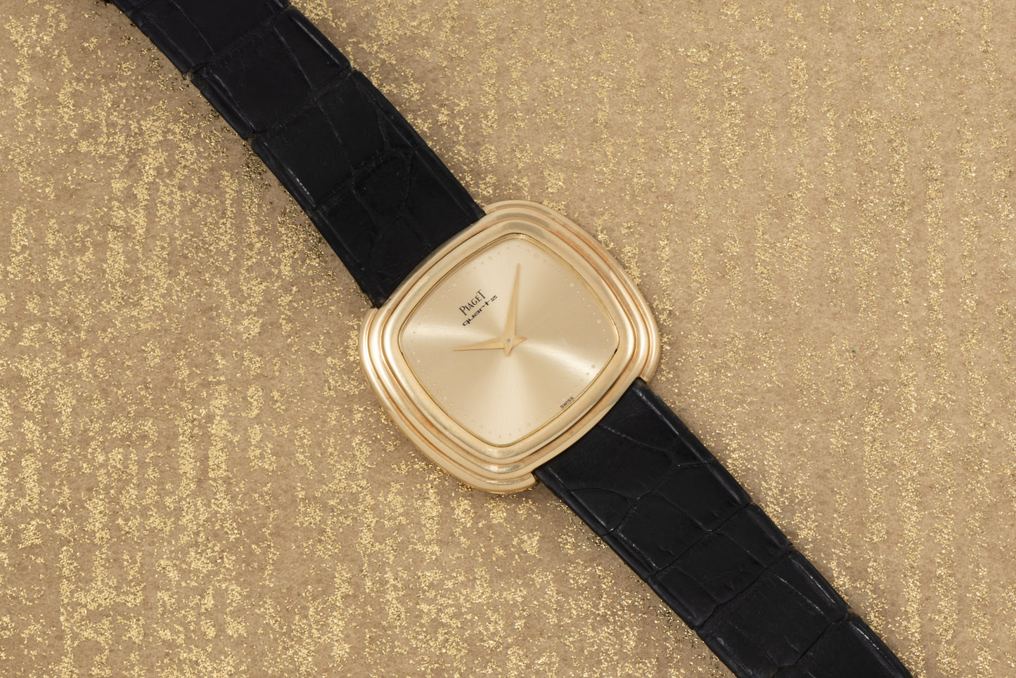 Piaget Yellow Gold 'TV' Case Dress Watch