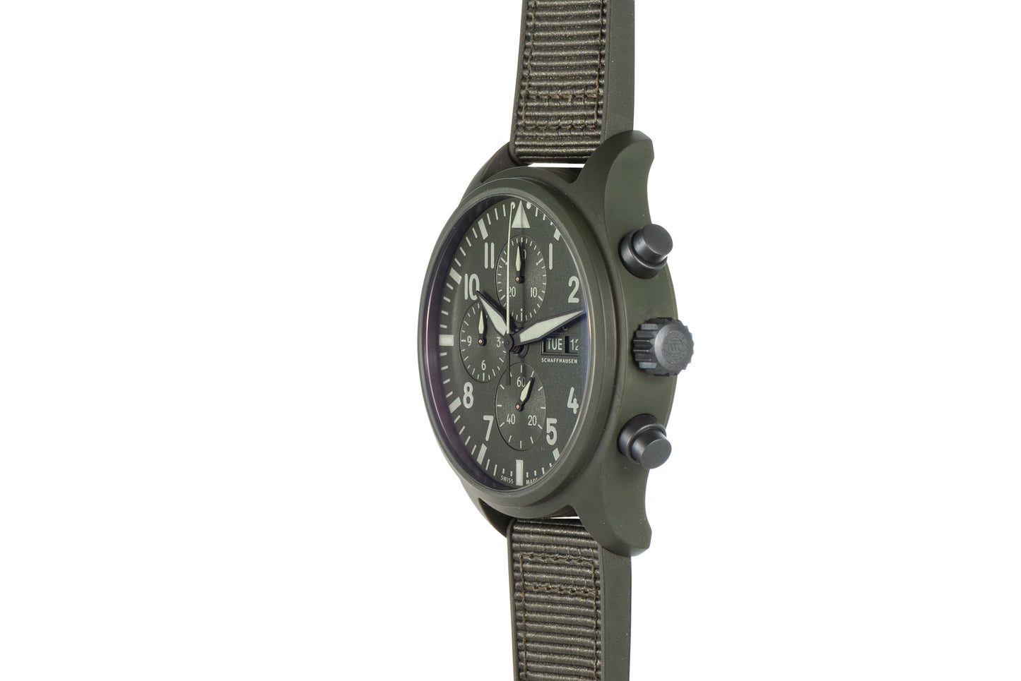 IWC Pilot's Chronograph Top Gun 'Woodland'