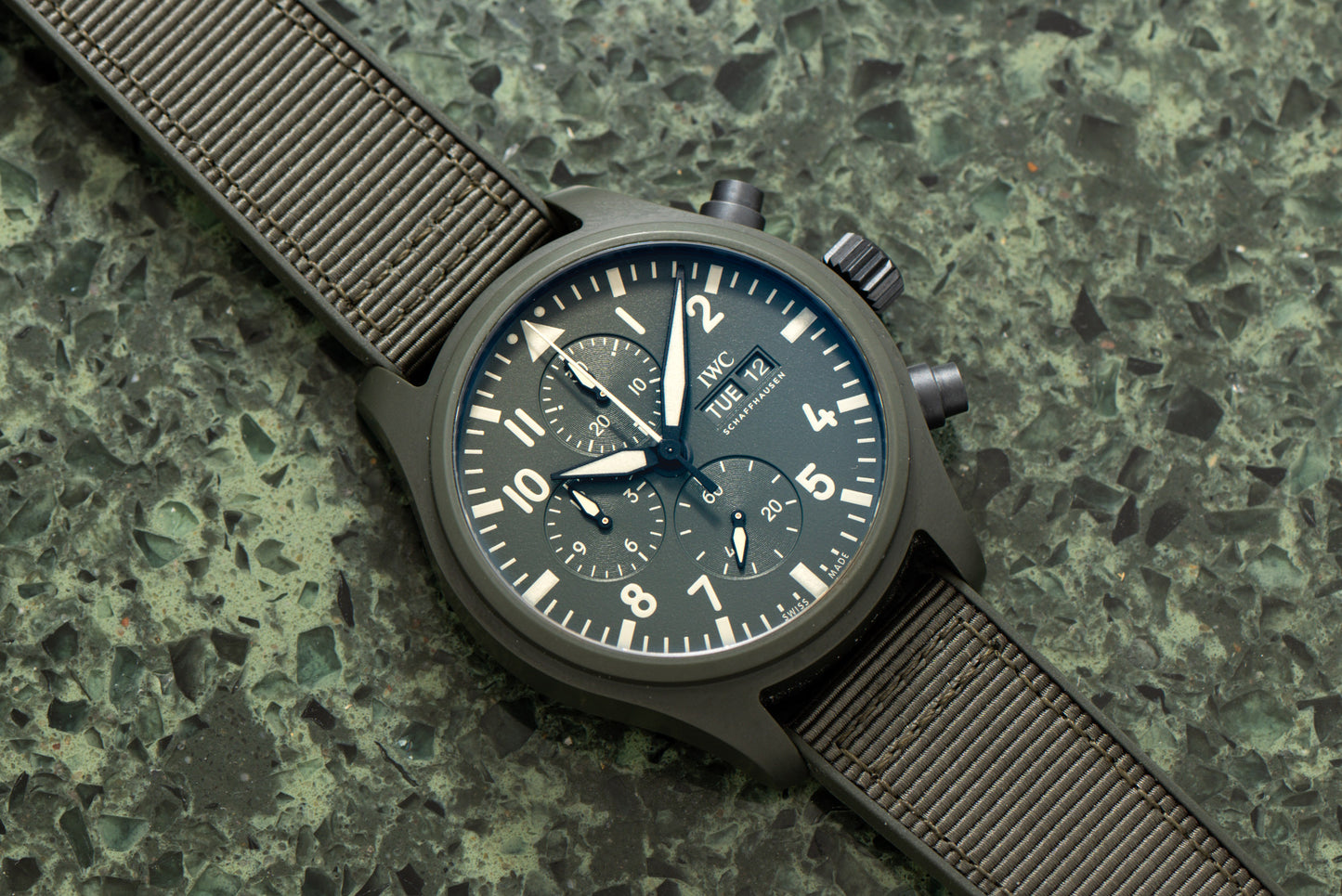 IWC Pilot's Chronograph Top Gun 'Woodland'