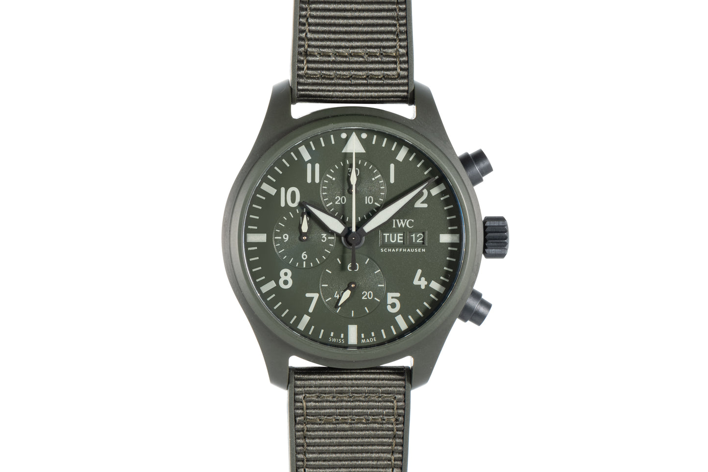 IWC Pilot's Chronograph Top Gun 'Woodland'