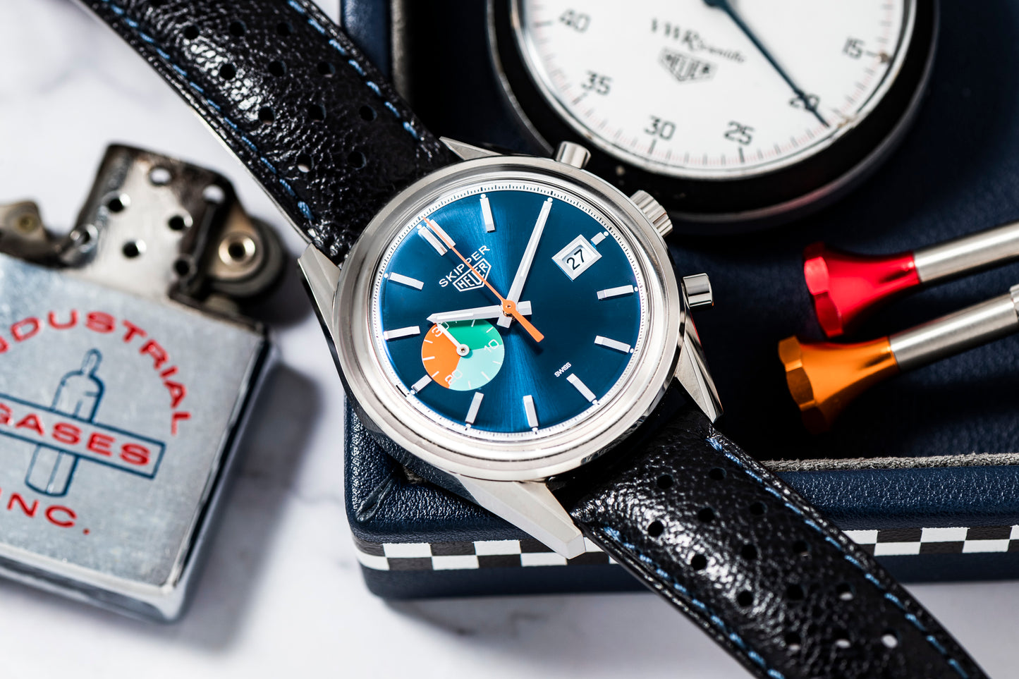 Heuer Carrera 'Skipper' For Hodinkee