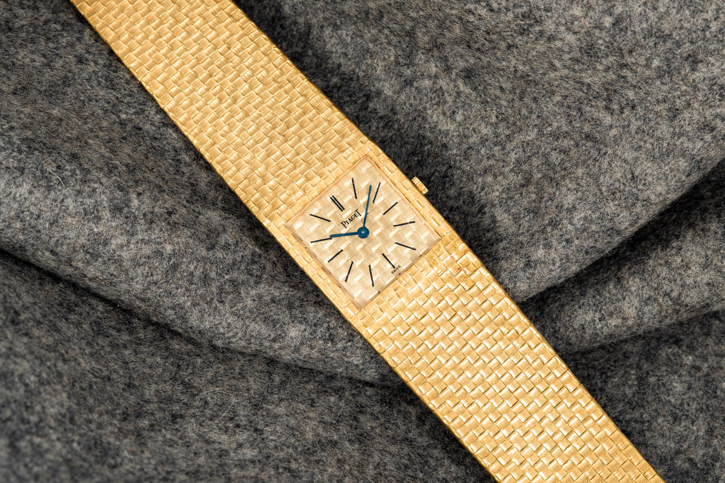 Piaget Yellow Gold 'Woven' Dress Watch
