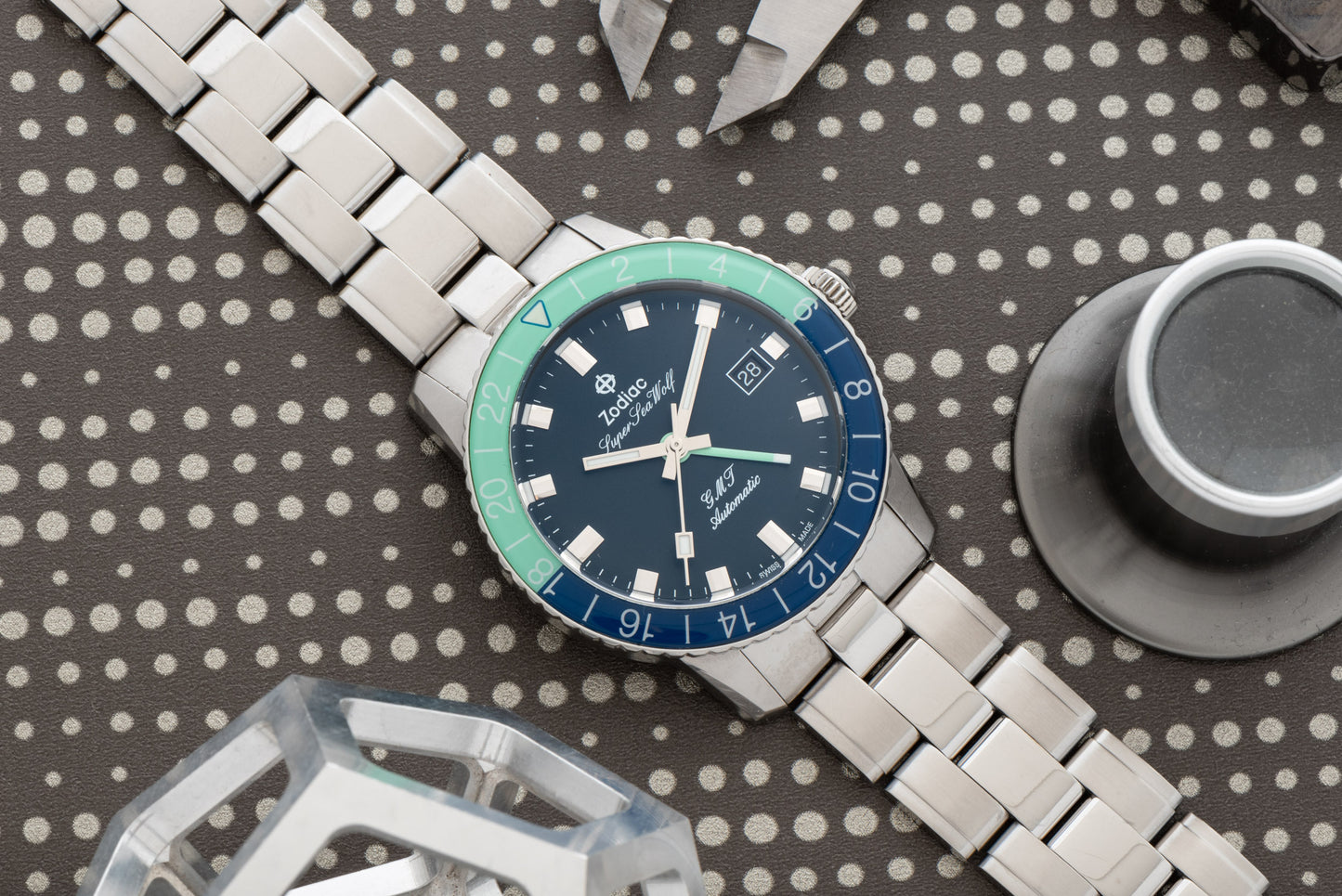 Zodiac Super SeaWolf GMT Hodinkee Shop Exclusive