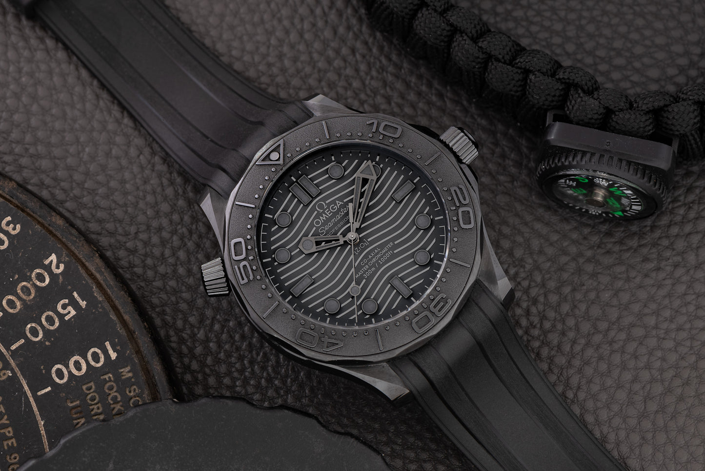 Omega Seamaster 300 Professional Co-Axial Black Black