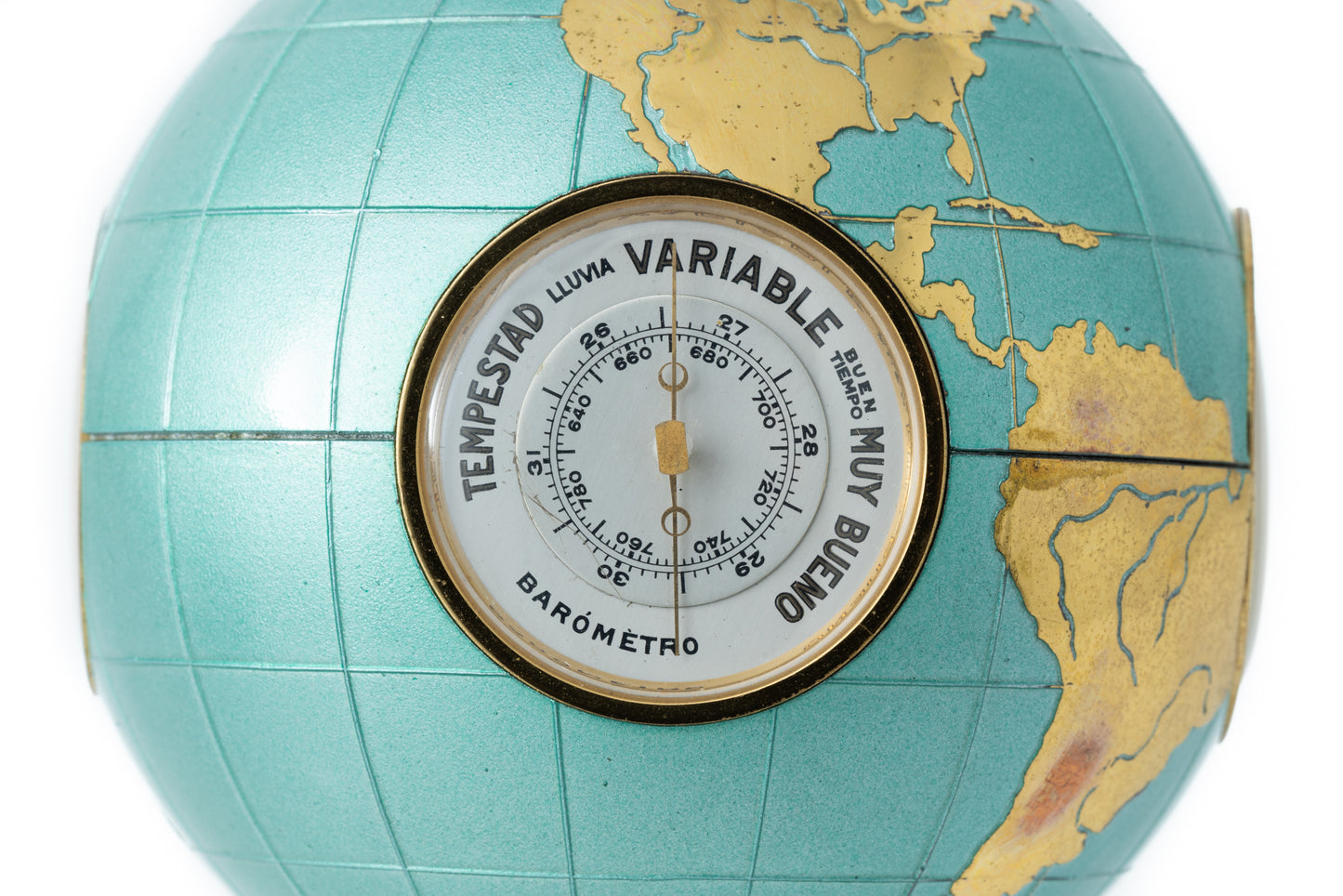 Angelus Globe Clock & Weather Station