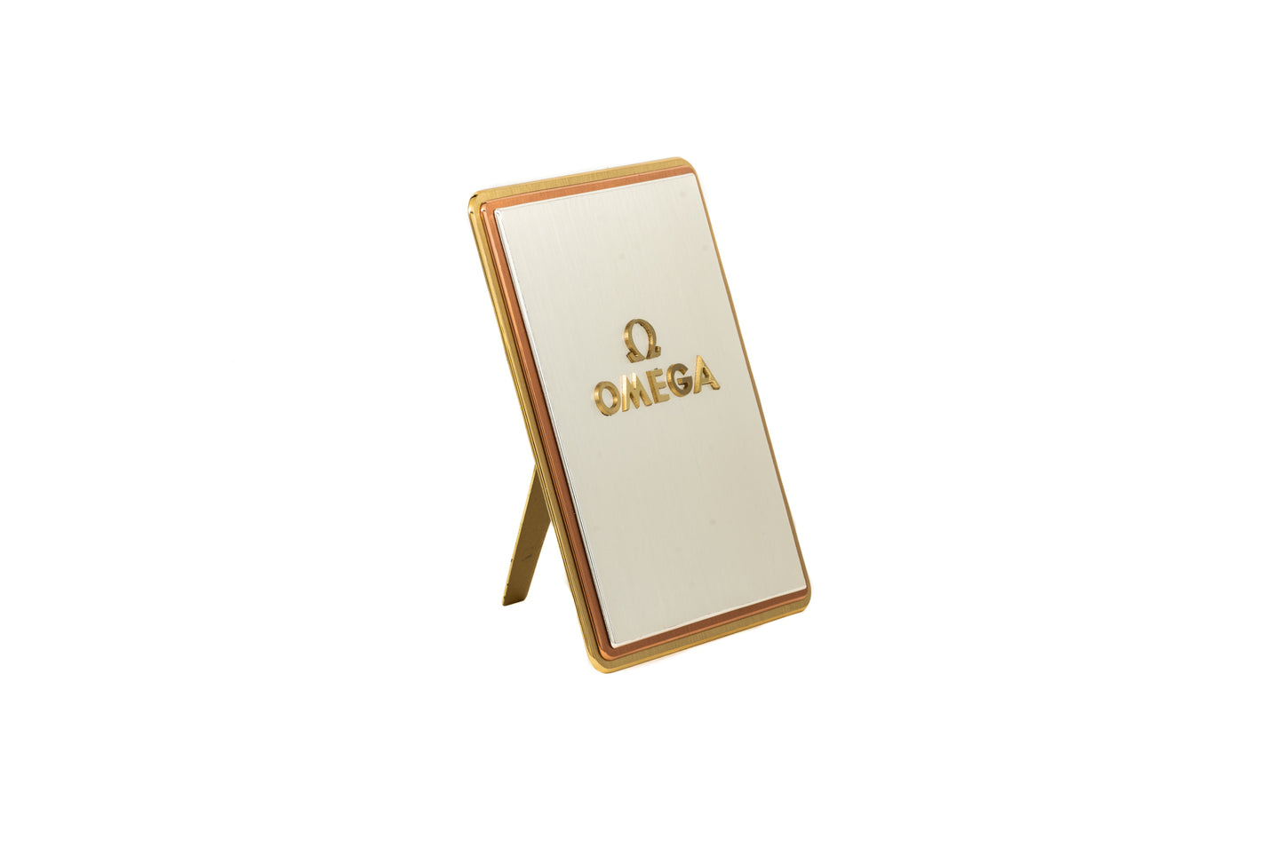 Omega Brass Display Plaque