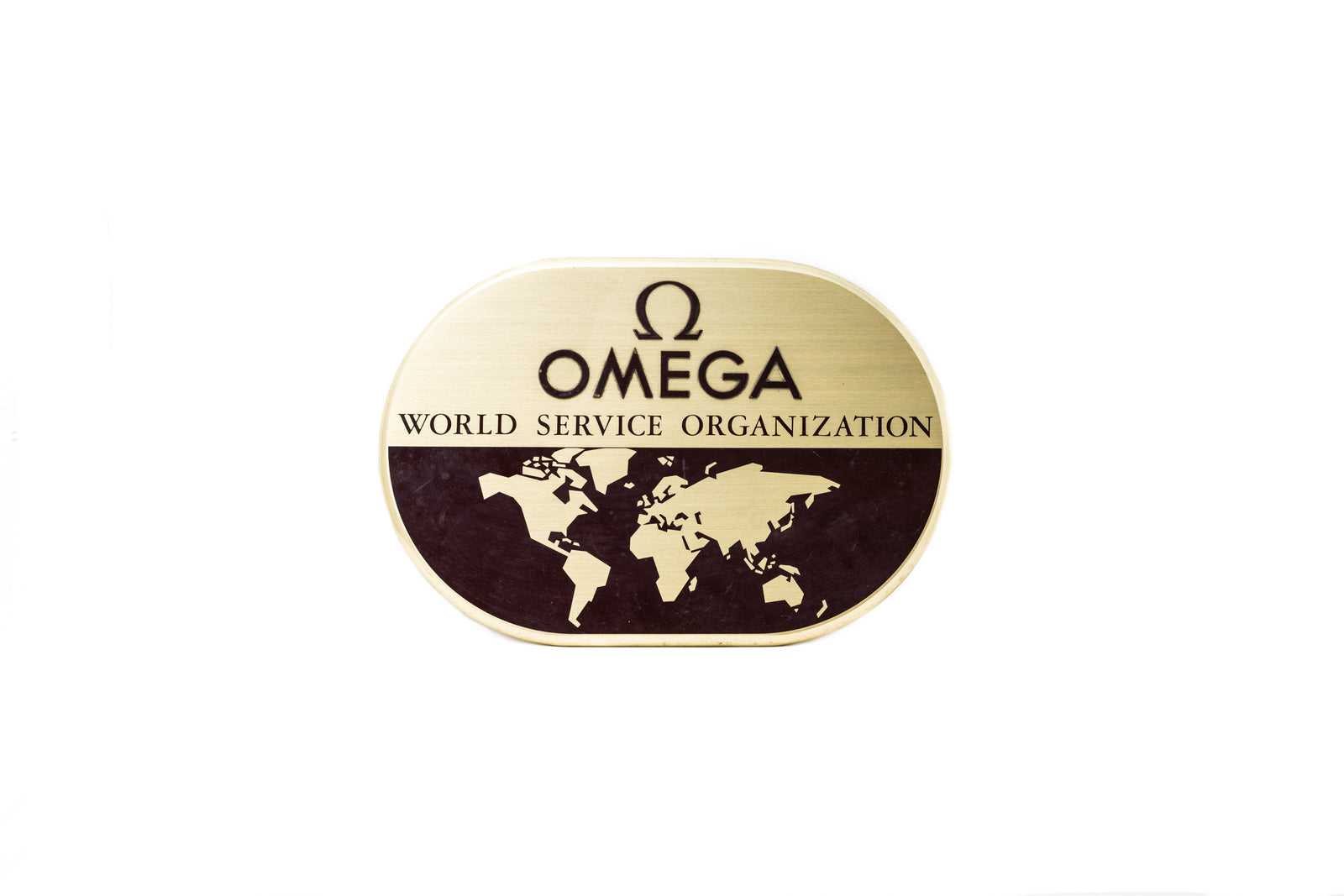 Omega World Service Organization Signage