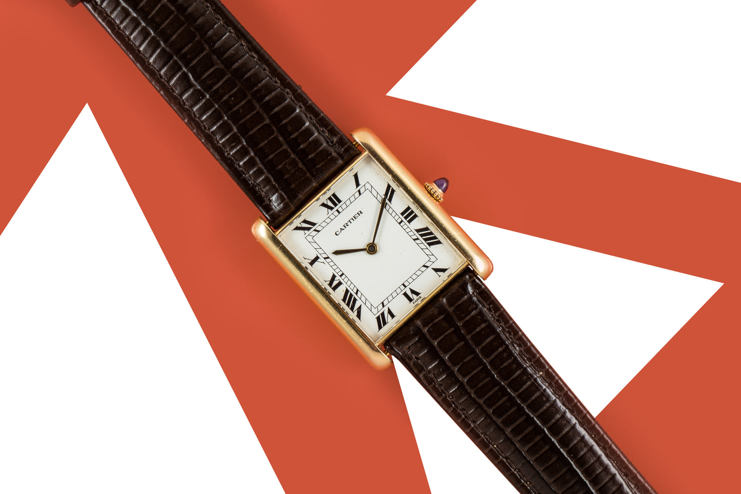 Cartier 'Jumbo' Tank Louis Automatique