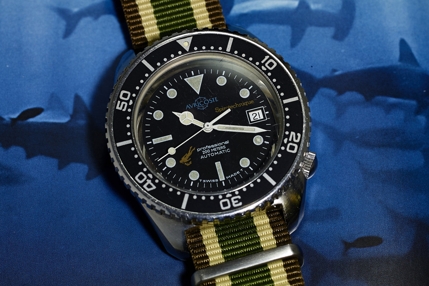 Auricoste Spirotechnique Professional 1000M Diver