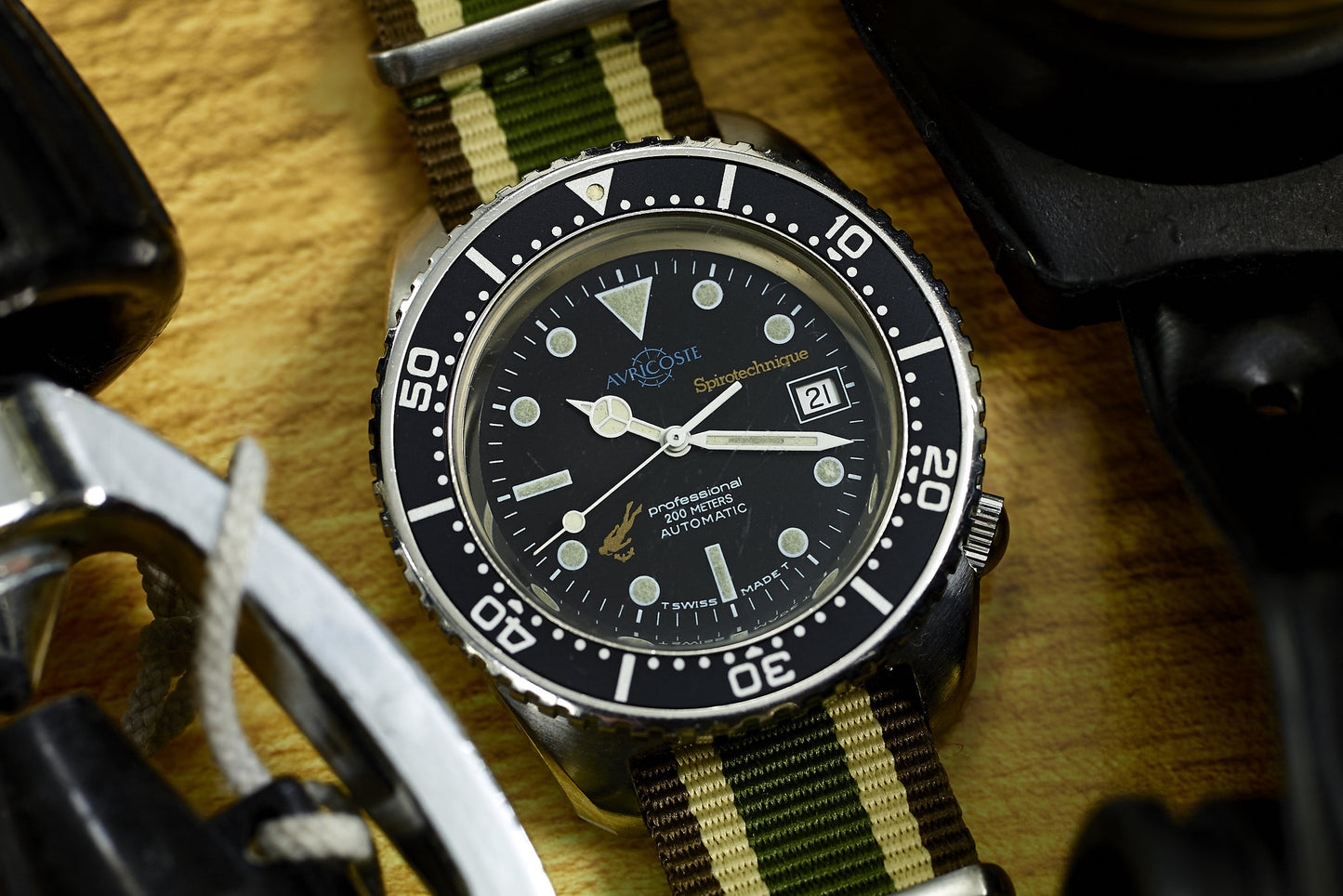 Auricoste Spirotechnique Professional 1000M Diver