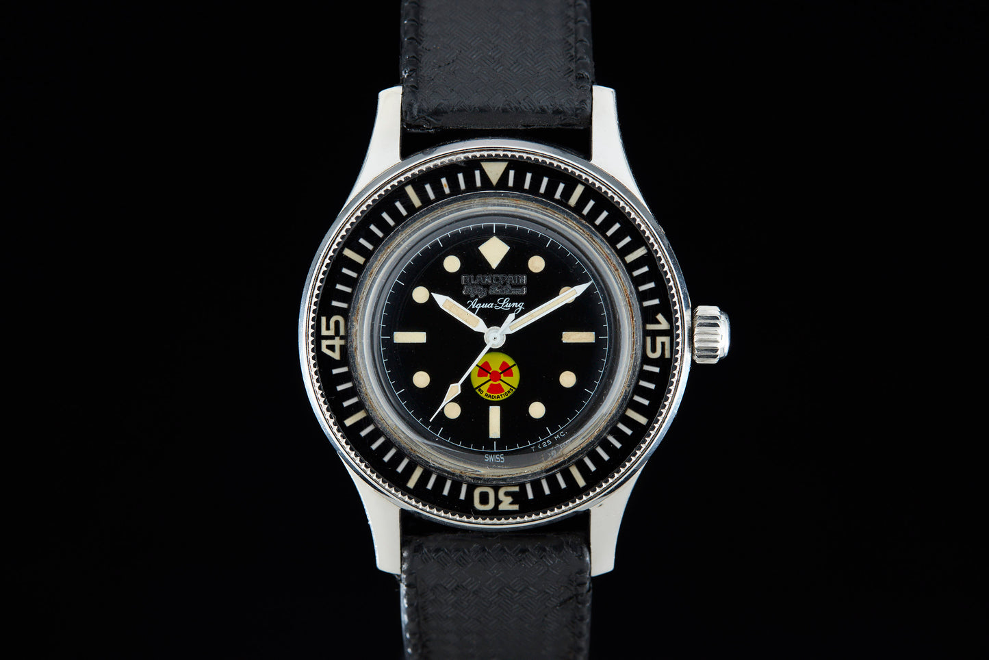 Blancpain Fifty Fathoms Aqua Lung No Radiation Diver