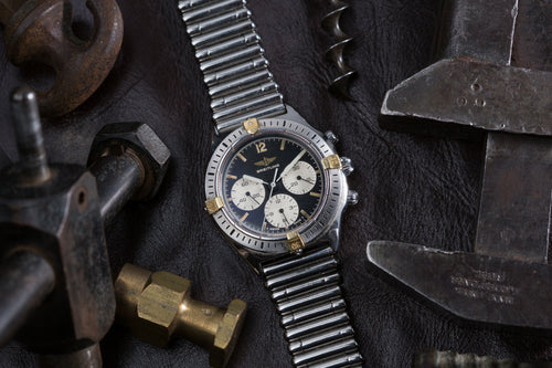 BREITLING Chrono Callisto cadran noir 26,5 mm pour LEMANIA Cal. 1873 BREITLING Chrono Callisto cadran noir 26,5 mm pour LEMANIA Cal. 1873