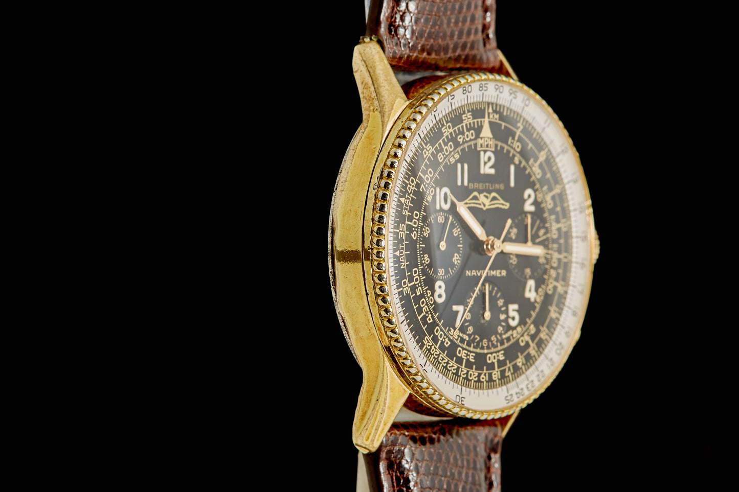 Breitling Navitimer Gold Plate