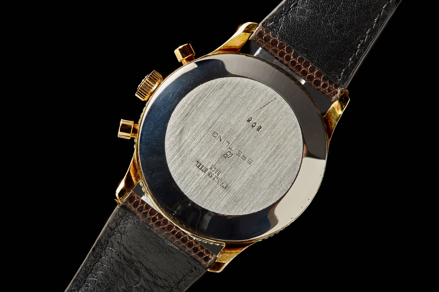 Breitling Navitimer Gold Plate