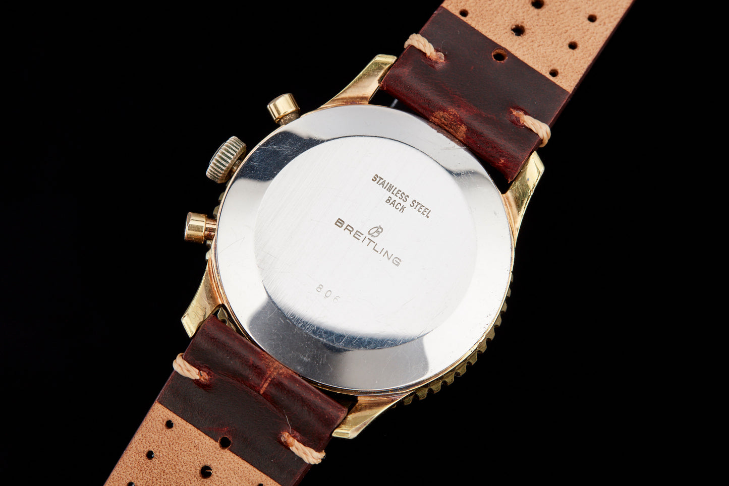 Breitling Navitimer Gold Plate