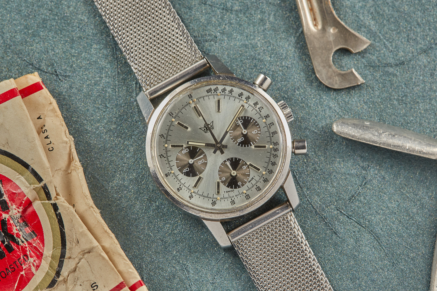 Breitling Chronograph Tillhör Televerket