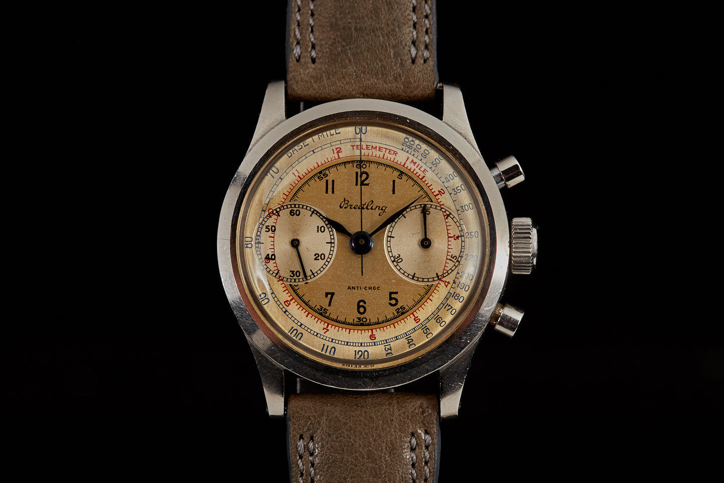 Breitling Clamshell Chronograph