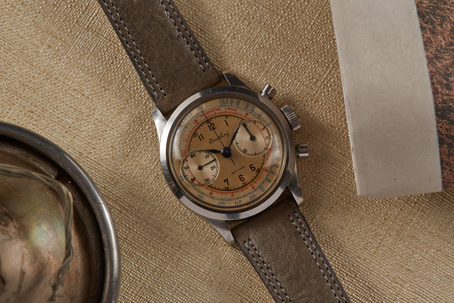 Breitling Clamshell Chronograph