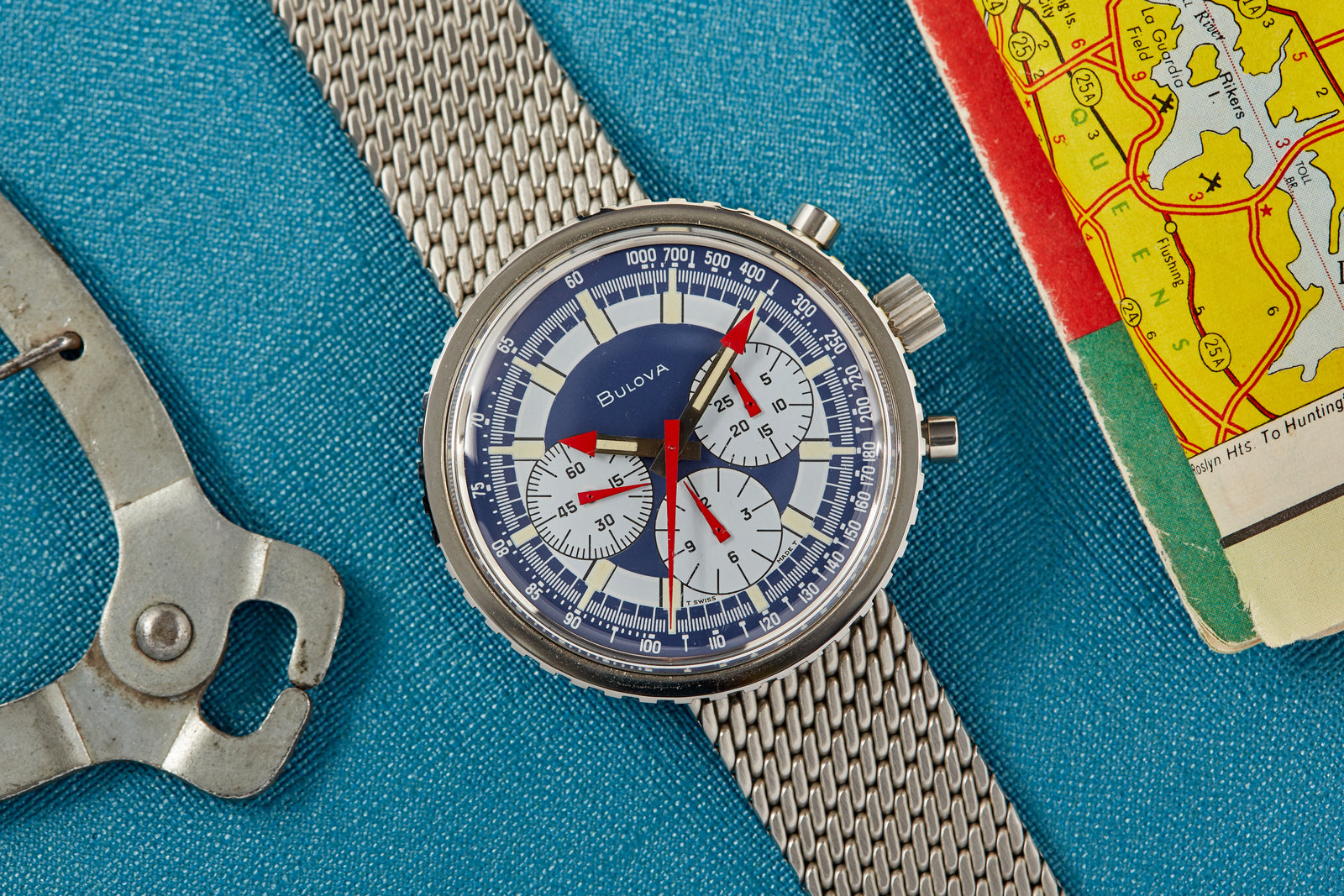 Bulova 'Stars and Stripes' Chronograph C