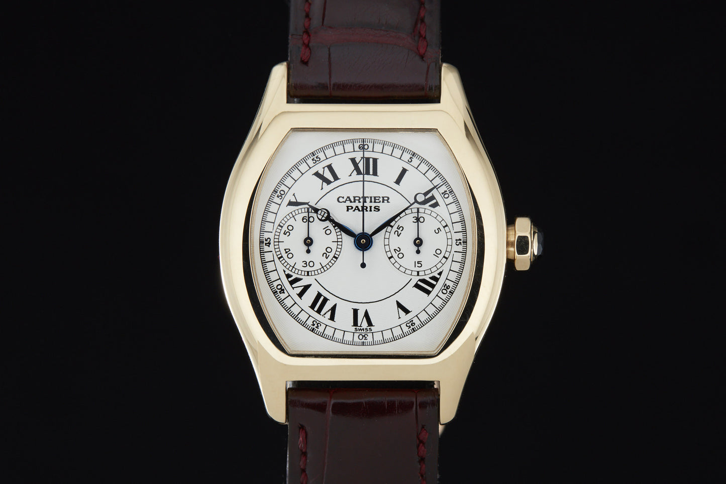 Cartier Tortue Monopusher Chronograph