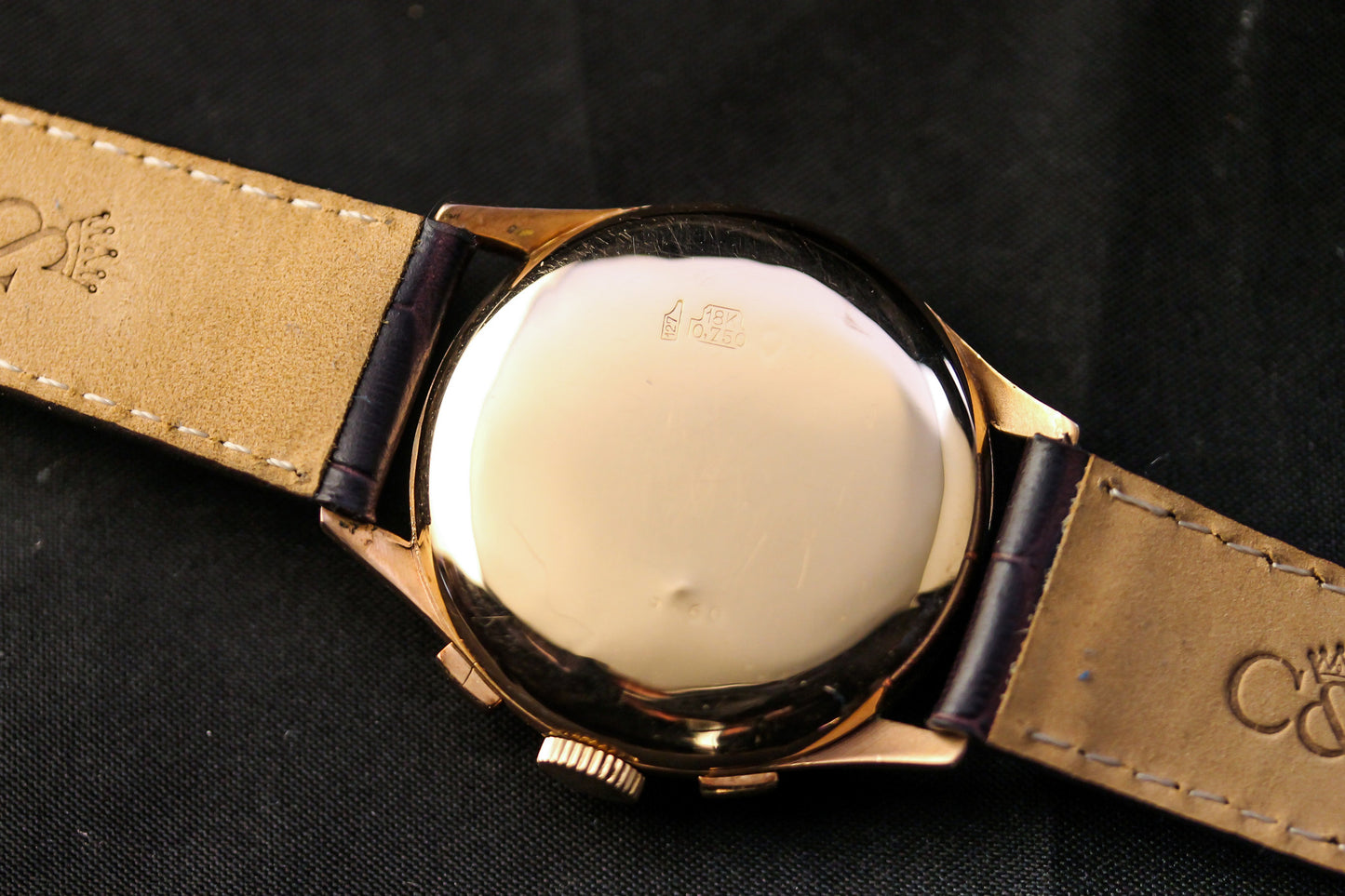 Chronographe Suisse - Rare Back Dial