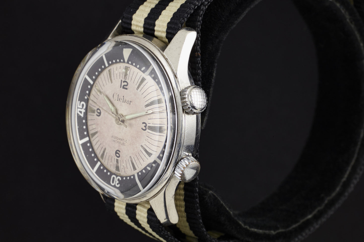 Clebar Super Compressor Automatic Diver's Watch